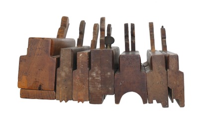 Assorted Makers: Wkg. Set Of Clean Molding Planes
