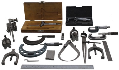 Assorted Makers: Lot Of Clean & Usabl Machinists' Tools