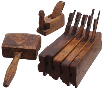 Assorted Makers: Six European Woodworking Plane