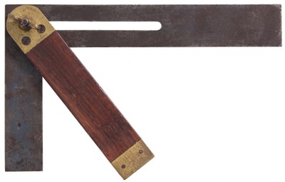 Stanley Rule & Level, No. 24: Comb. Try Square & Bevel