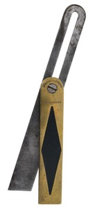 James Howarth, Sheffield, England: Ebony & Brass Bevel