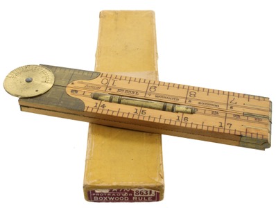 Lufkin Rule Company, Saginaw, Michigan, No. 863 L: Combination Folding Rule