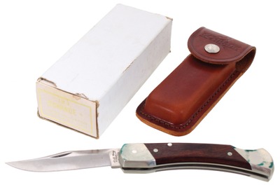 Schrade Cutlery Company, Walden, New York, No. LB-7: Lockback Folding Hunting Knife