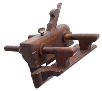 P. Chapin, Maker, Baltimore, Maryland: Unhdld. Screw Arm Plow Plane