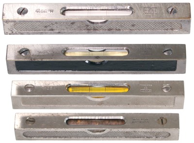 Assorted Makers, No. 39 1/2: Study Group Of Four 6" Bench Levels