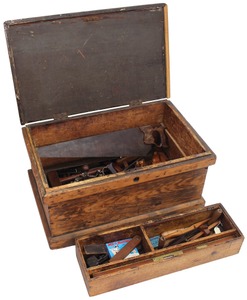 Assorted Makers: Early Carpenter's Tool Chest