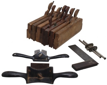 Assorted Makers: Lot Of Clean & Usabl Woodworking Tools