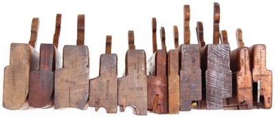 Assorted Makers: Wkg. Set Of Clean Molding Planes