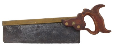 William Mc Niece, Philadelphia, Pennsylvania: Rare Brass Back Tenon Saw