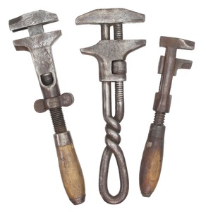 Assorted Makers: Lot Of Three Asst. Wrench