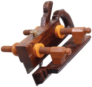 A. Howland & Company (Unmarked), No. 96: Handled Rosewood Plow Plane
