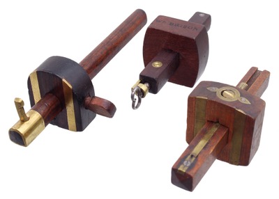 Assorted Makers: Three Uncommon Early Marking Gauges