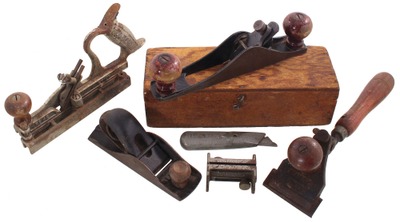 Assorted Makers: Lot Of Clean & Usabl Woodworking Tools