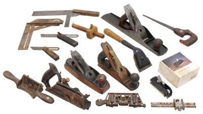 Assorted Makers: Lot Of Sound & Usabl Woodworking Tools