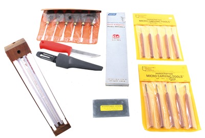Assorted Makers: Lot Of Assorted Carving Tools