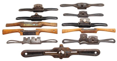 Assorted Makers: Lot Of Assorted Spoke Shave