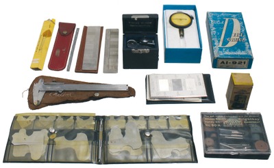 Assorted Makers: Lot Of Original Box Machinists' Tools
