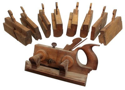 H. Chapin, Union Factory, Pine Meadow, Connecticut: Wkg. Set Of Clean Molding Planes