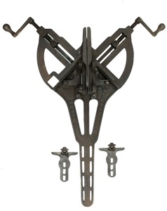 A. Brandon & Company, Akron, Ohio: Early Cast Iron Mitre Cutting Vise