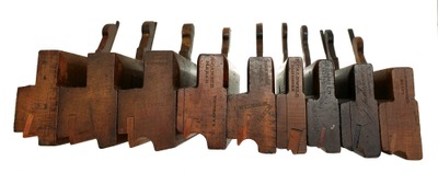 Assorted Makers: Wkg. Set Of Clean Molding Planes