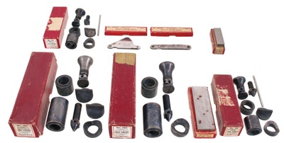 L.S. Starrett Company, Athol, Massachusetts: Lot Of Original Box Machinists' Tool