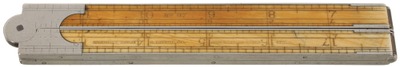 Stanley Rule & Level, No. 87: Two-Foot, Four-Fold Folding Rule
