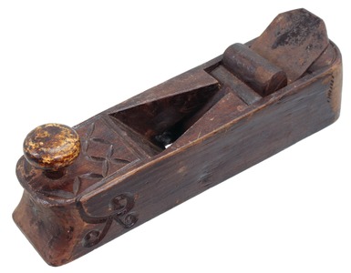 Unmarked: Extra Large Wooden Mitre Plane