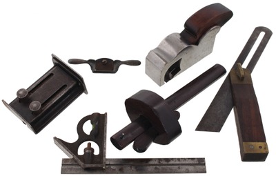 Assorted Makers: Lot Of Clean & Usabl Woodworking Tools