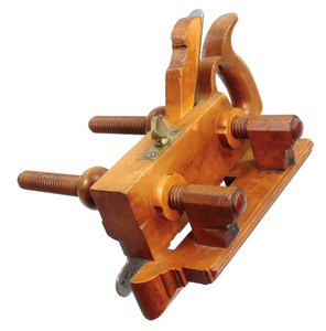 Bensen & Crannell, Albany (New York): Handled Beech Plow Plane