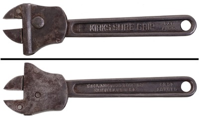 Lakewood Tool Company, Cleveland, Ohio: "Kirk's Sure Grip" Wrench
