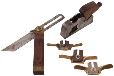 Assorted Makers: Lot Of Small Size Woodworking Tools