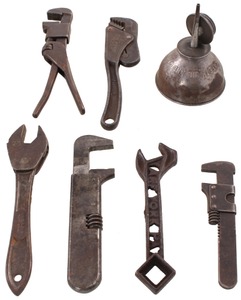 Assorted Makers: Lot Of Six Unus. Wrench