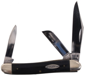 W.R. Case & Sons Cutlery Company, Bradford, Pennsylvania, No. 087 HE: Unused Three Blade Stockman Knife
