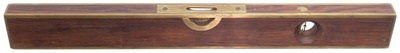 Stratton Brothers, Greenfield, Massachusetts, No. 11: Brass Bound Mahogany Level