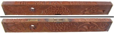 Chapin-Stephens Company, Pine Meadow, Connecticut: Craftsman Carved Spirit Level