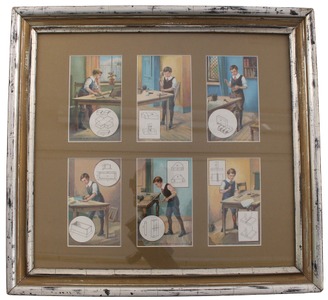 Watson's "How To Do It" Series: Six Framed "How To Do It" Trade Cards