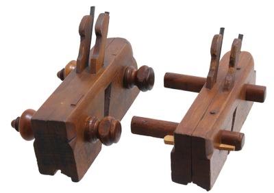 Assorted Makers: Two Baltimore Mkr. Sash Molding Planes