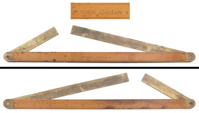 J. Watts, Boston, Massachusetts: Early Dbl. Blade S'wright's Bevel