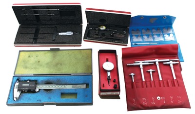 Assorted Makers: Lot Of Original Box Machinists' Tools