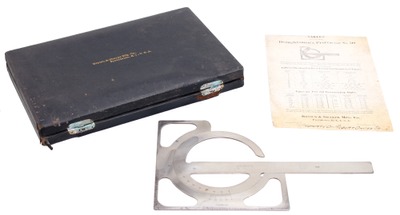 Brown & Sharpe Manufacturing Company, Providence, Rhode Island, No. 510: Shaw's Patent Drafting Protractor