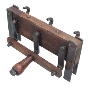 E.O. Berg Manufacturing Company, Madison, Wisconsin (Unmarked): Patent Three-Strand Rope Winder