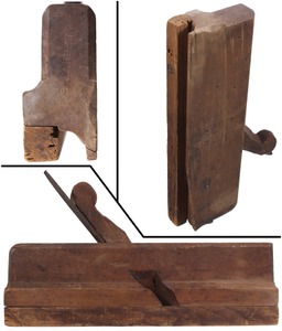 Sam'l Druce, Wrentham, Massachusetts: Early Yellow Birch Sash Molding Plane