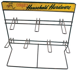 Stanley Works, New Britain, Connecticut: "Household Hardware" Display Stand