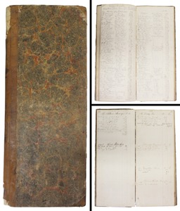 Samuel Cobb, Athol, Massachusetts: Leatherworker/Wagon Maker Ledger