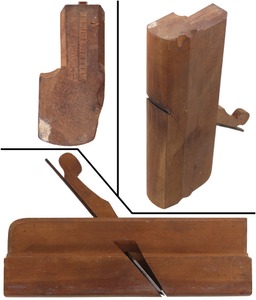 Fuller & Field, Providence, Rhode Island: Early Yellow Birch Rnd. Molding Plane