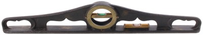 Unmarked: Fancy Cast Iron Inclinometer Level
