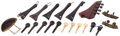 Assorted Makers: Lot Of Violin Shop Items