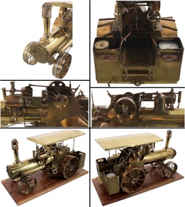 William Kriegs, Racine, Wisconsin: Highly Detailed Mode Of Steam Tractor