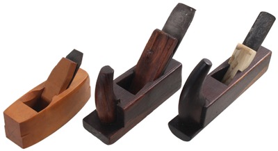 Unmarked: Three Exotic Wood Woodworking Plane