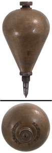 Willis C. Vajen, Indianapolis, Indiana: Vajen's Patent Rev. Plumb Bob